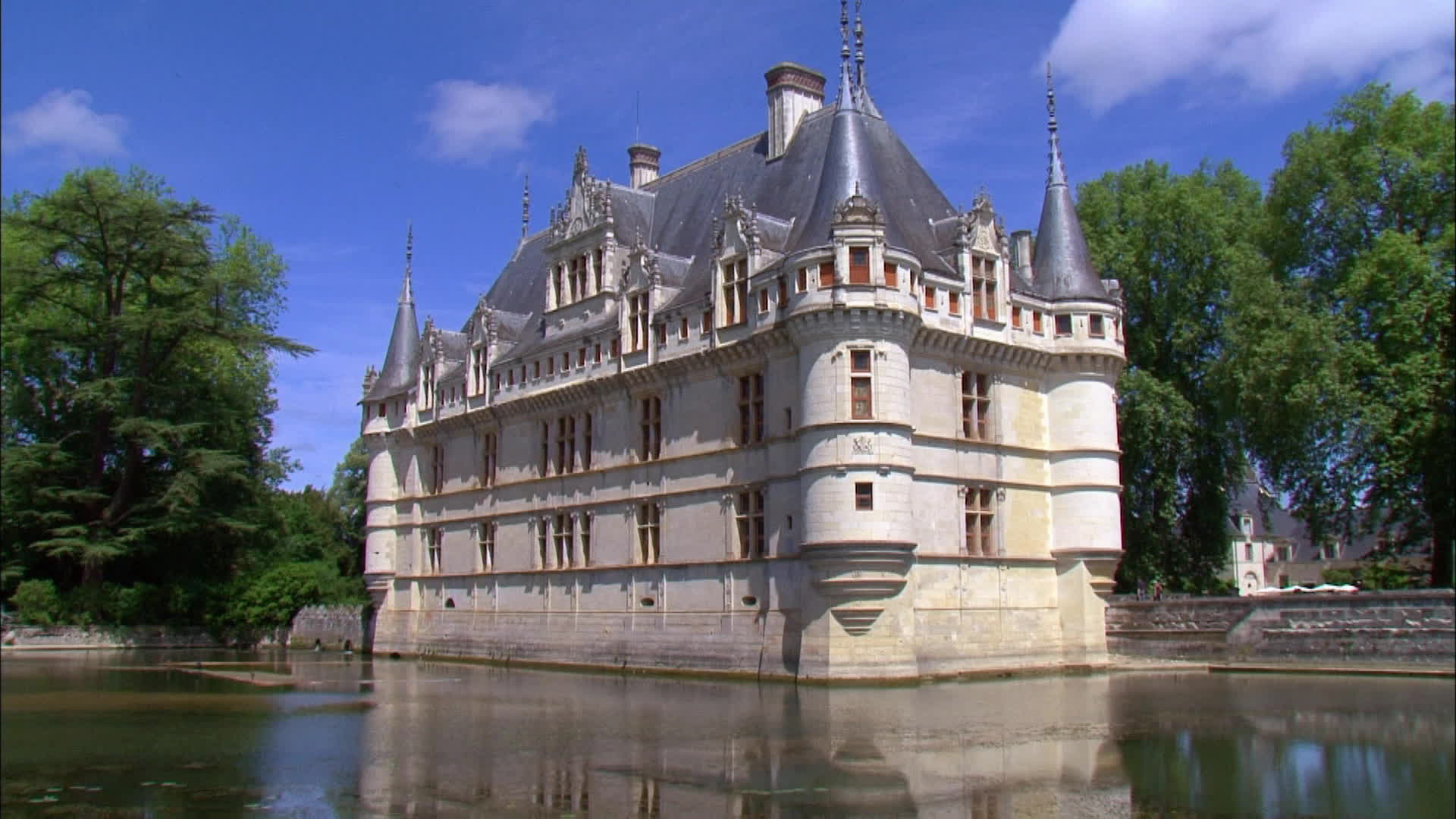 Replay Le château d\'Azay le rideau - Les merveilles du patrimoine ... Replay Le château d\'Azay le rideau - Les merveilles du patrimoine ...