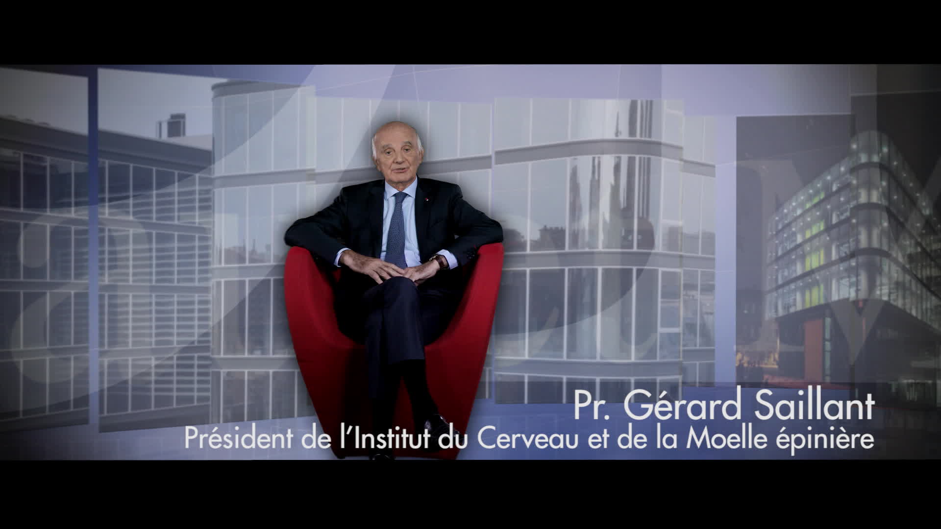 Professeur Gérard Saillant, président de l'ICM