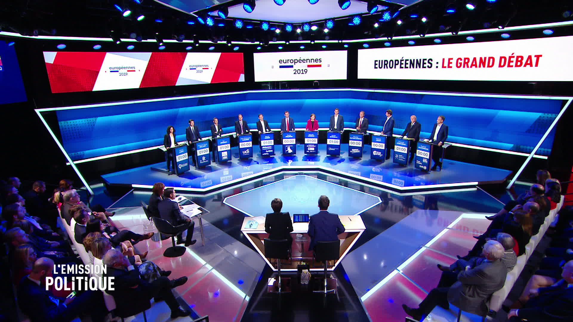 Le grand débat des européennes