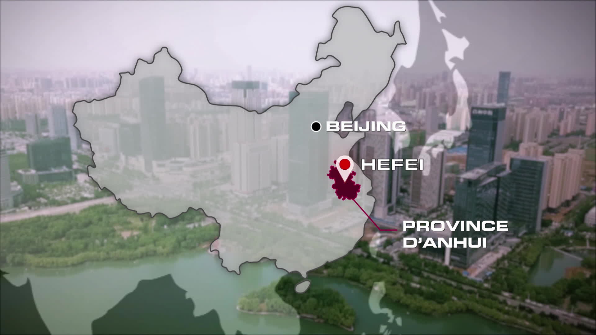 La province d'Anhui (Chine)